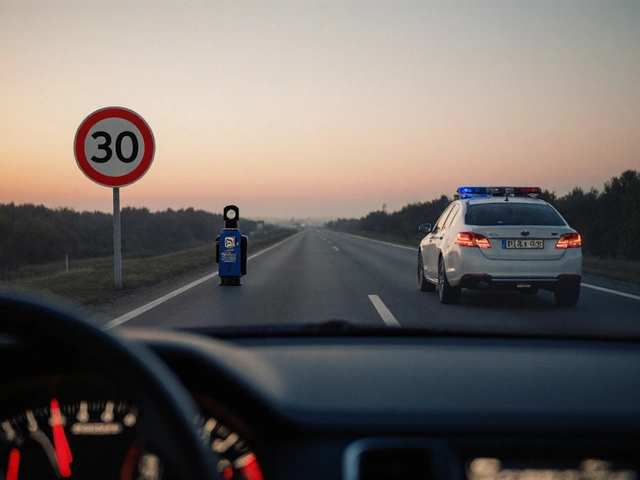Штрафы за превышение скорости в России 2025: таблицы, размеры и нюансы