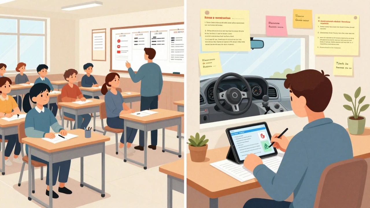 Сравнение обучения в автошколе и самостоятельной подготовке к сдаче прав категории В в России.