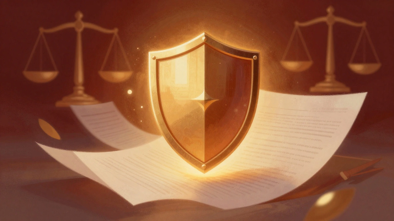 Символы защиты прав потребителей и юридической безопасности