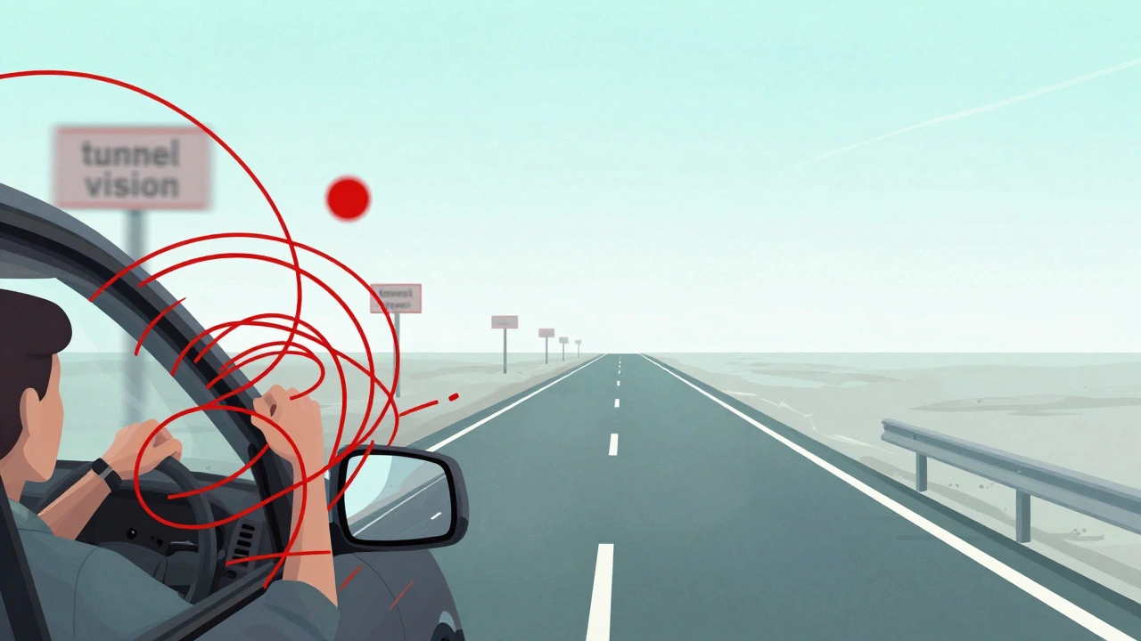 Концептуальное изображение борьбы со стрессом и обретения уверенности за рулем